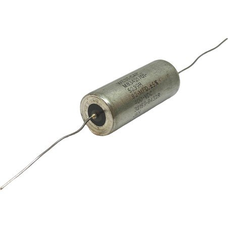 0.82uF 820nF 400Vdc 5% Axial Paper Film Capacitor M83421/01-5239R 5910-01-085-5313