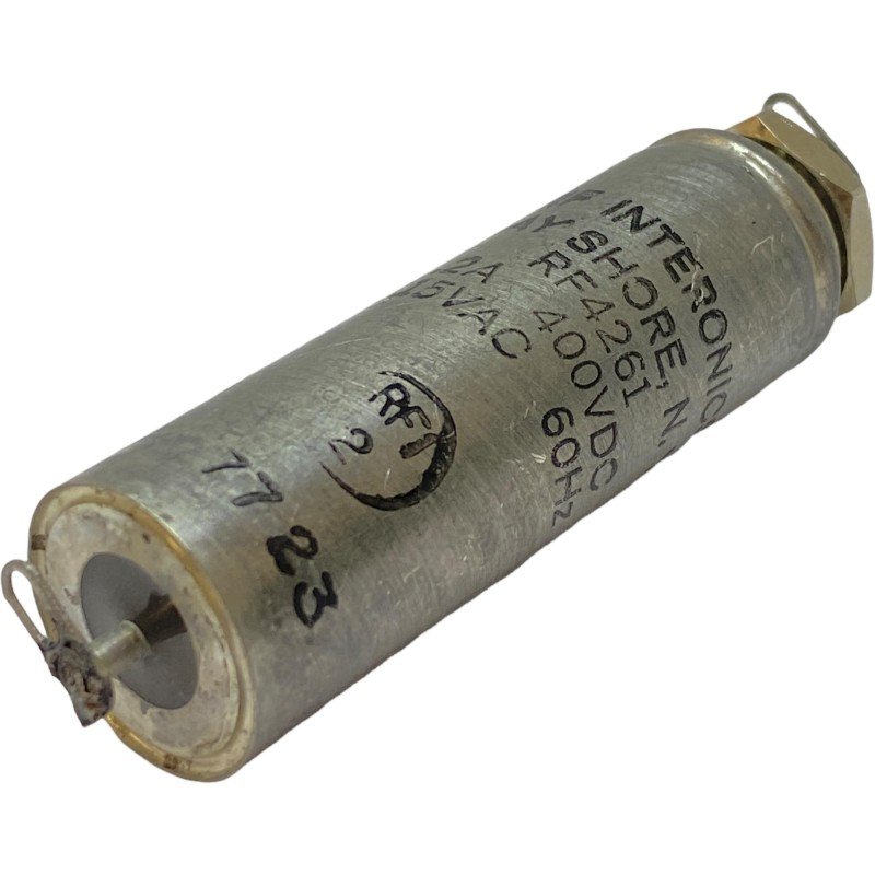 0.18uF 180nF 400Vdc/115Vac 0.2A 60Hz EMI Filter Feed Thru Capacitor RF4621 70x20mm