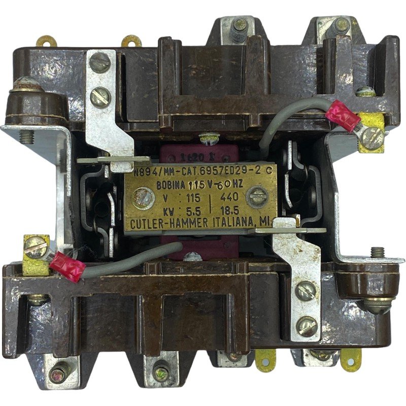 6957ED29-2C Cutler Hammer Electromagnetic Relay 115V/60Hz 115V/5.5kW 480V/18.5kW M894/MM