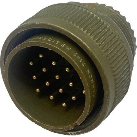 MS3106R22-14P Cannon Circular Mil Spec Connector