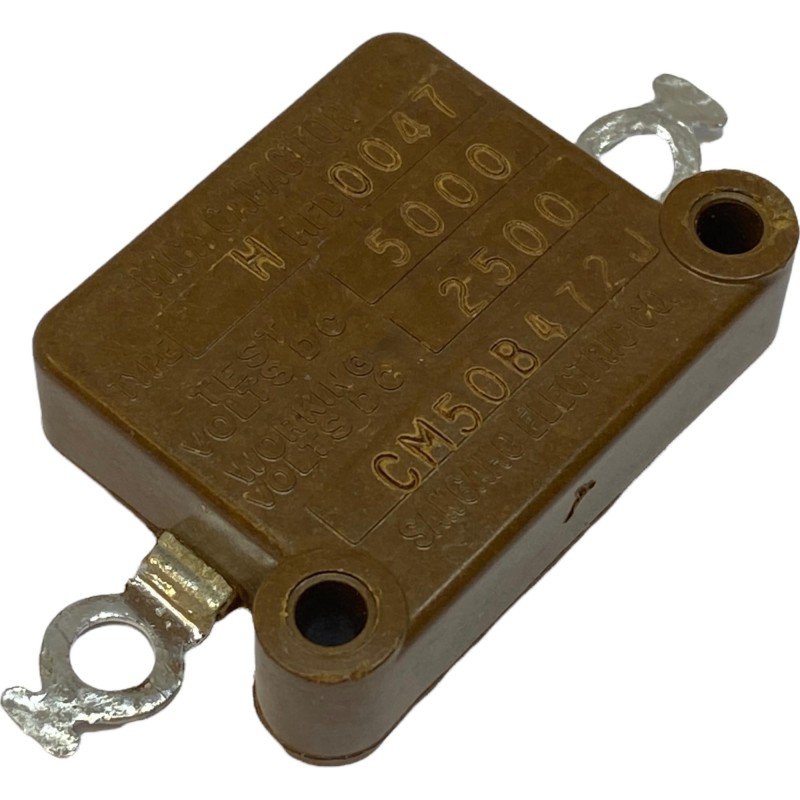 0.047uF 4.7nF 2500V 2.5kV Silver Mica Capacitor CM50B472 Sangamo
