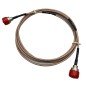 RG142 Coaxial Jumper Cable Assembly N type (m-m) Radiall L:250mm