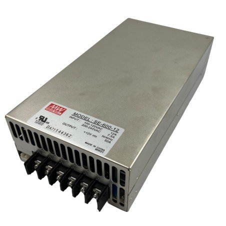 SE-600-12 MEAN WELL 12V 600W SWITCHING POWER SUPPLY