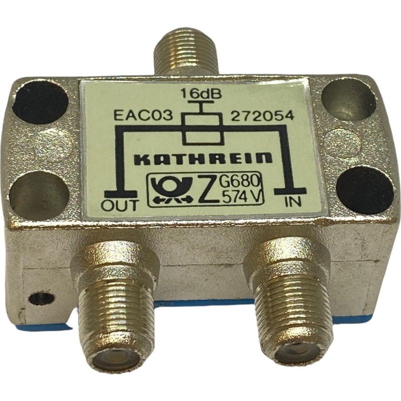 EAC03 272054 Kathrein Splitter 1-Way 16 dB Female Connector