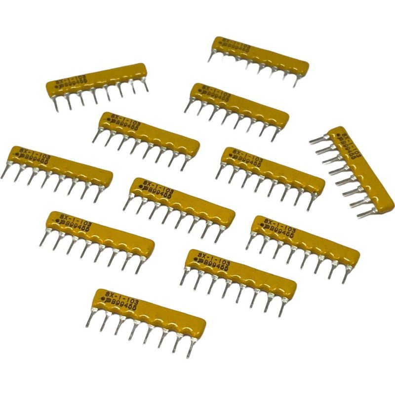 10Kohm 10K 8 Pin Network Resistor 4608X-101-103 Bourns Qty:10