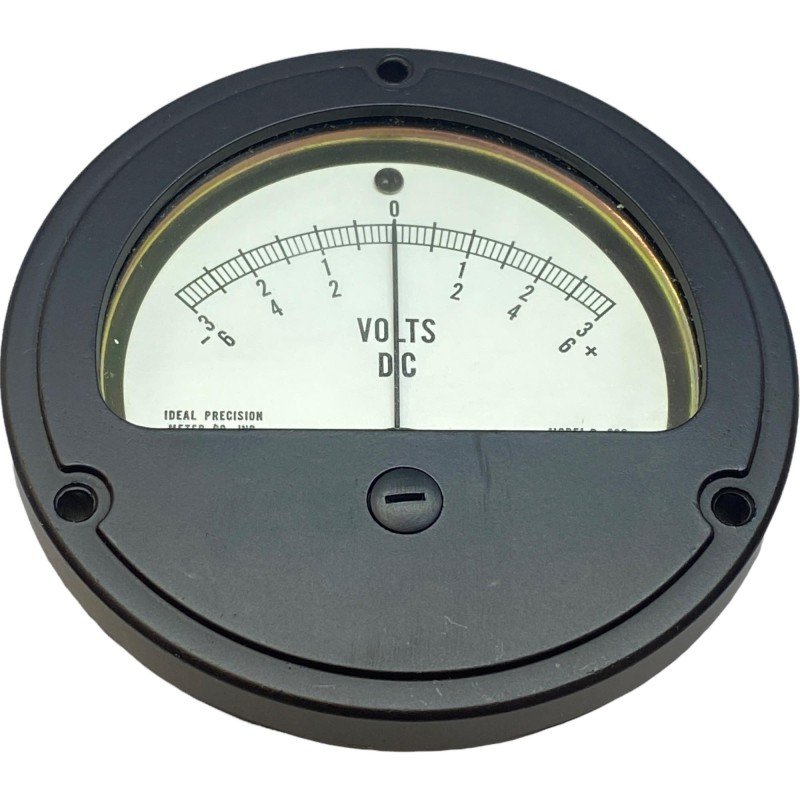 -3V-3V DC Analog Panel Meter Voltmeter R-330 6625-736-0331 88mm