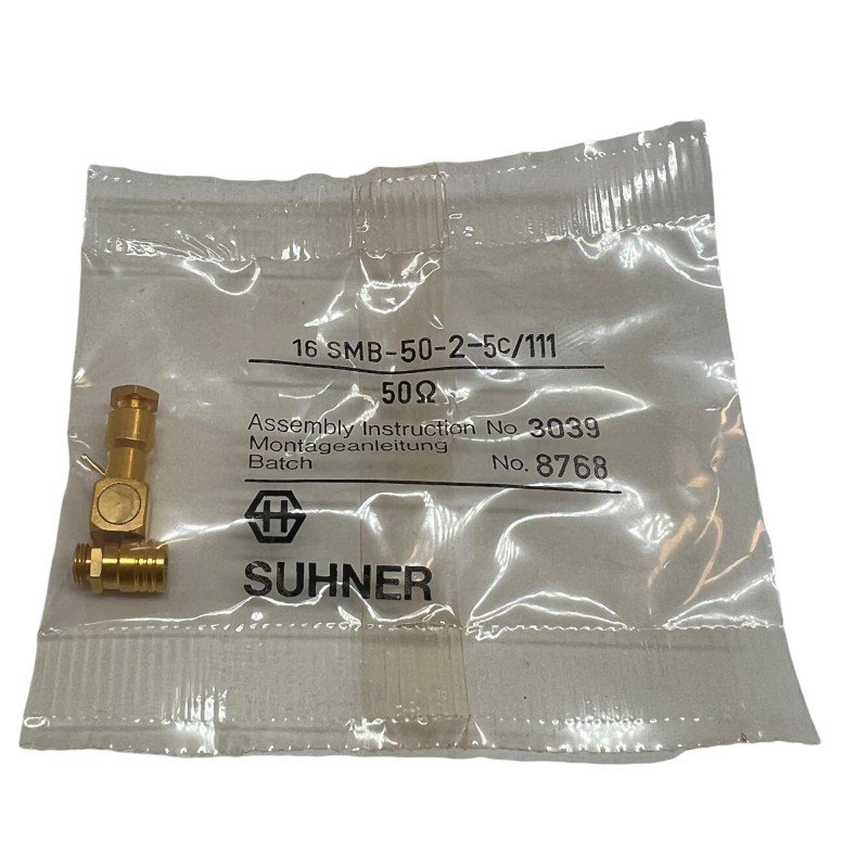 16SMB-50-2-5C/111 Huber Suhner Coaxial Connector SMB Right Angle