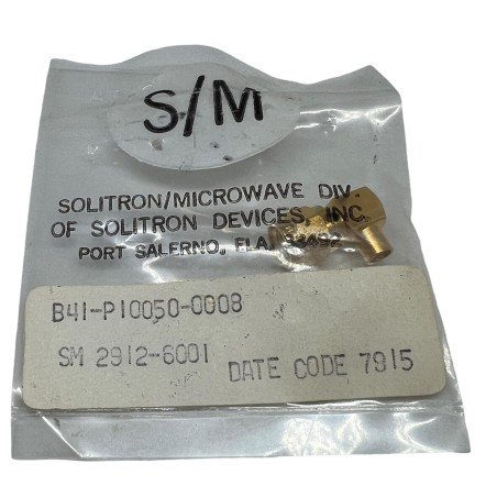 SM2912-6001 S/M Solitron Microwave Coaxial Connector SMA(m)