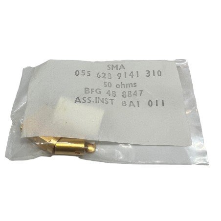 055-628-9141-310 Sealectro SMA (m) Coaxial Connector Crimp Right Angle for RG-58