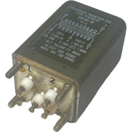 TFIRX22YY Telephone Induction Coil 12Ohm 100mA / 33Ohm 260Ohm 100Vrms TFIRX22YY