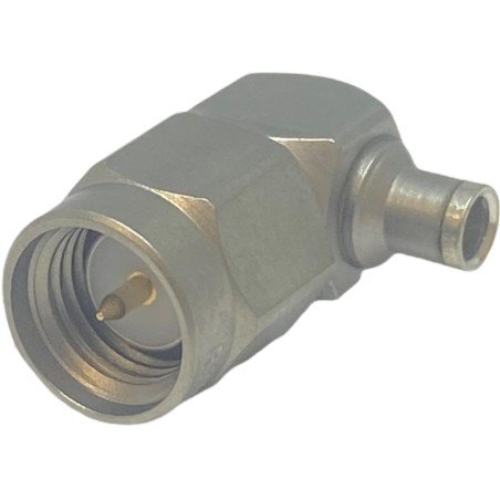R3402001X09B Radiall SMA Male 90 Degree Coaxial Connector