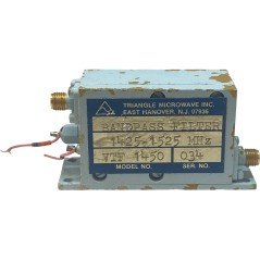 VTF-1450 Triangle Microwave Bandpass Filter 1425-1525MHz