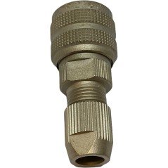R226012 Radiall MiniQuick Straight Plug Coaxial Connector 75Ohm 4GHz