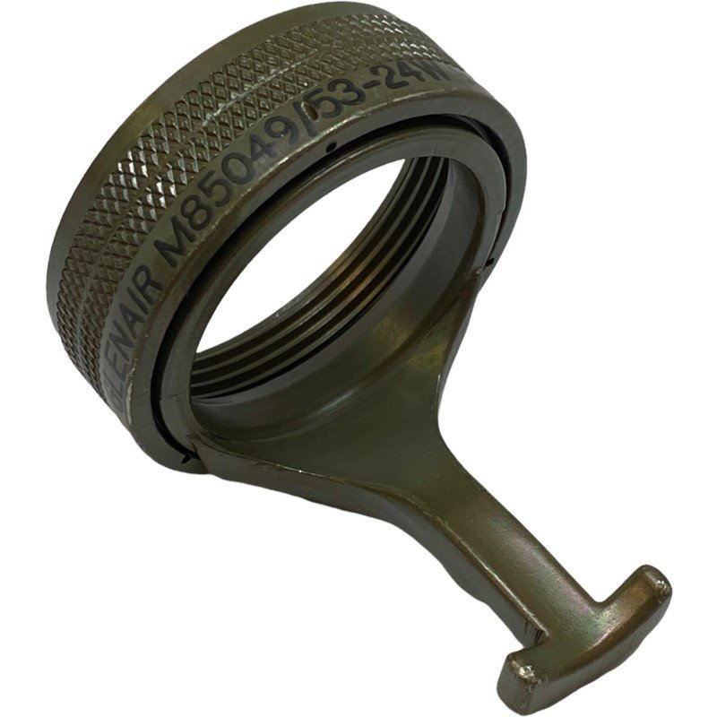M85049/53-24W Glenair Circular Mil Spec Connector Straight Strain Relief