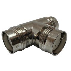 ADAPTOR TYPE T TWINAX 3 FEMALE CONNECTOR TWINAXIAL