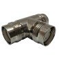 ADAPTOR TYPE T TWINAX 3 FEMALE CONNECTOR TWINAXIAL