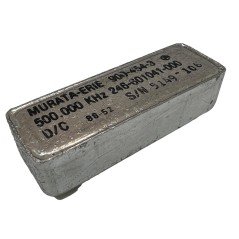 500KHZ BANDPASS CRYSTAL FILTER NARROW 246-601041-000 MURATA