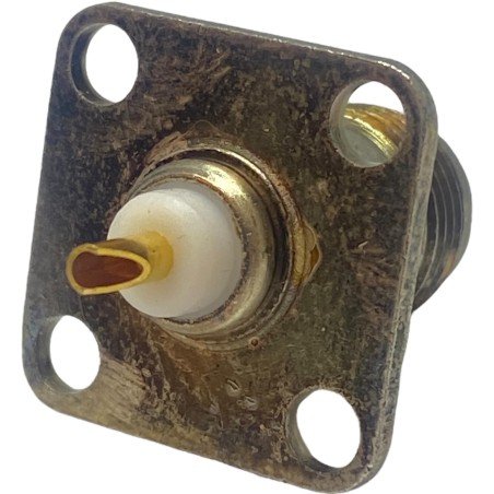 Greenwood TNC Female Straight Panel Jack Coaxial Connector Receptacle