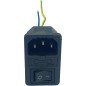 0717-1S-PQ12N-H Inalways Inlet Fused Switched Wired Snap-Fit Chassis Plug