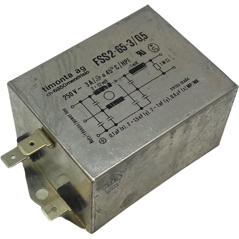 FSS2-65-3/0.5 Power Line Filter Emi FIlter 3A 250V