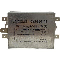 FSS2-65-3/0.5 Power Line Filter Emi FIlter 3A 250V