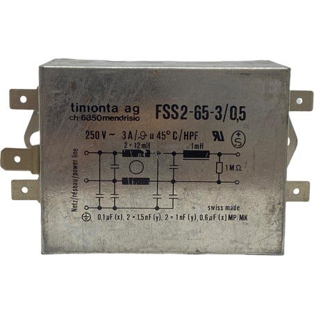 FSS2-65-3/0.5 Power Line Filter Emi FIlter 3A 250V