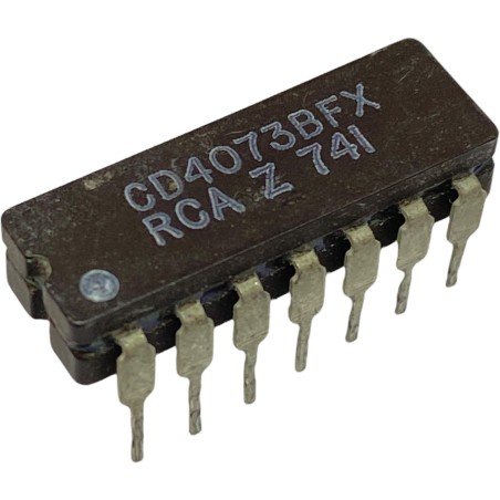 CD4073BFX RCA Ceramic Integrated Circuit