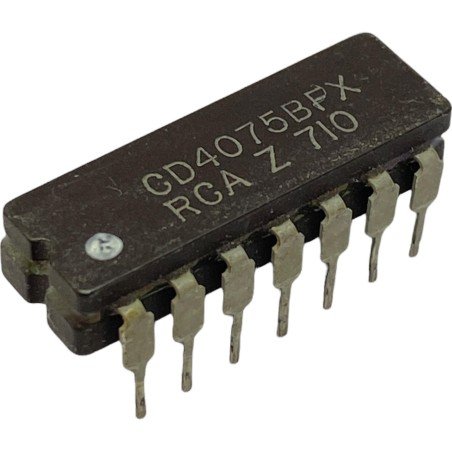 CD4075BFX RCA Ceramic Integrated Circuit