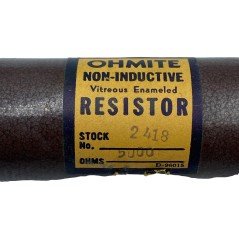 5Kohm 5K 200W Non Inductive Power Wirewound Resistor NO2418 Ohmite