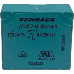 V23057-A0006-A401 Schrack SPDT Power Relay 8A/24Vdc