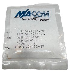 2007-7985-02 MACOM Coaxial Connector SMA (m) 18GHz 50Ohm