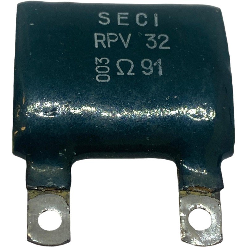 91Ohm 91R Fixed Radial Power Resistor RPV32 Seci
