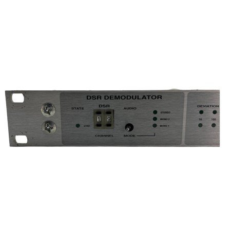 FM STEREO BROADCAST MODULATOR / DSR DEMODULATOR PROF LINE