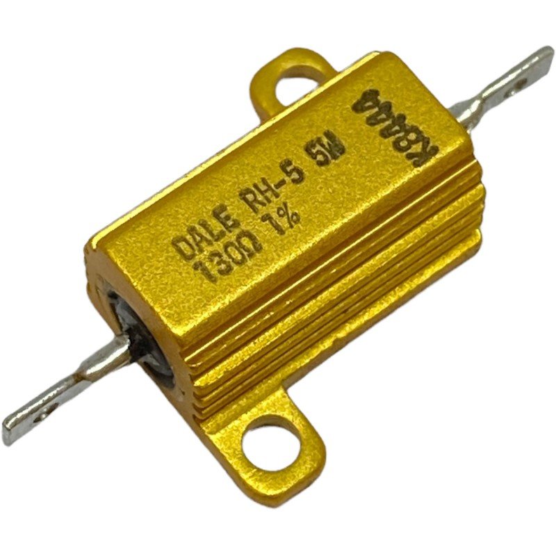 130Ohm 130R 5W 1% Fixed Power Wirewound Resistor RH-5 Dale 5905-12-302-6359