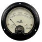 264238 Panel Meter Ammeter 0-2000MA DC MOD.G Made In Italy
