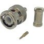 KC-59-196 Kings BNC (m) Coaxial Connector Crimp Plug