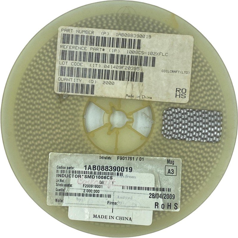 1008CS-471XFLC Coilcraft SMD Fixed Inductor 470nH 2% 470mA Qty:10