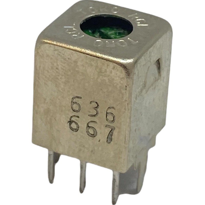 RCL636667 Toko Variable Coil Inductor 10E Type 10mm