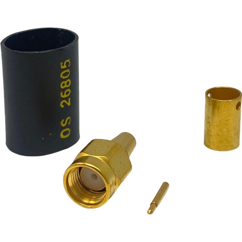 2031-5002-00 Omni Spectra Coaxial Connector SMA (m) for RG58, RG142, RG400