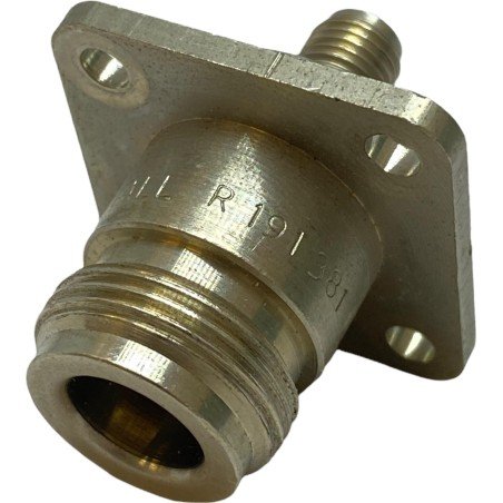 R191381 Radiall RF Coaxial Adapter SMA(f) - N Type (f)