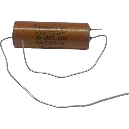 0.1uF 100nF 500V/220V 2.5MHz Axial Rf Capacitor Siemens B81911-A-B1