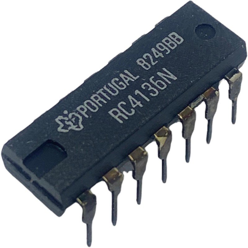 RC4136N Texas Instruments Integrated Circuit