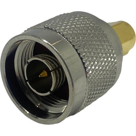 N Type (m) - SMA (m) Straight RF Coaxial Adapter