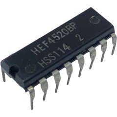 HEF4520BP Integrated Circuit
