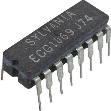 ECG1069 Sylvania Ceramic Integrated Circuit