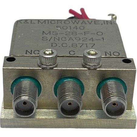 MS-28-F-0 K&L Coaxial Switch 28V SMA (f) 18Ghz