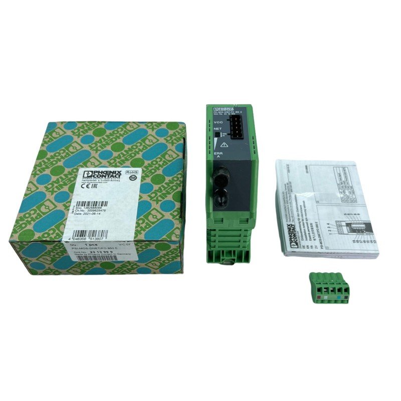 PSI-MOS-DNET/FO 850E Phoenix Contact Fiber Optic Converter