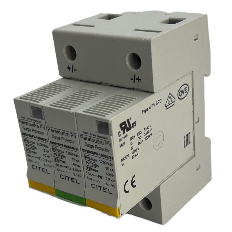 DS50VGPV-1000G/51 Citel Photovoltaic Surge Arrester Type 2