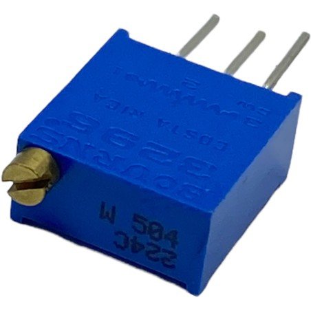 500K 500Kohm 1/2W 0.5W 10% Trimmer Potentiometer 3296W-1-504 Bourns