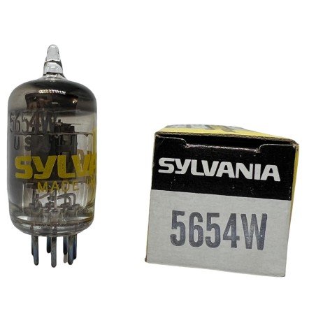 5654W Sylvania Electron Tube 5654 / 6AK5 / EF95 NIB